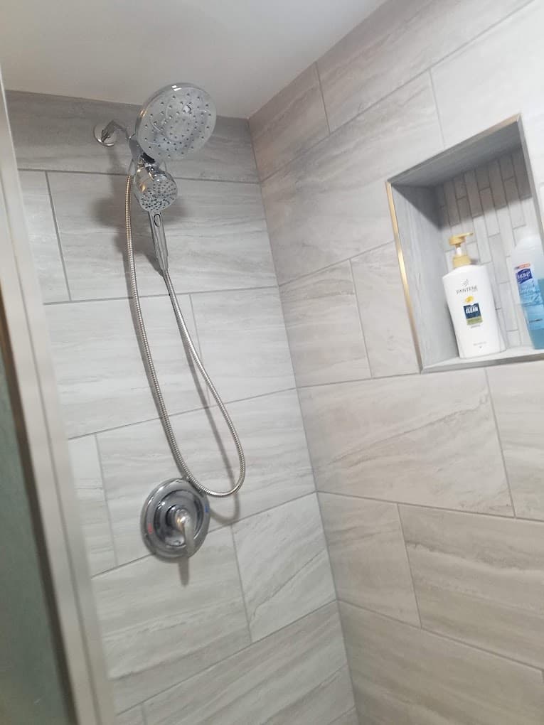 Custom shower tile